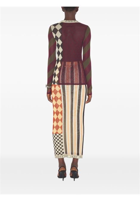 mash to ls patchwork woman multicolor JEAN PAUL GAULTIER | 26/01-W-TO422-M015P90